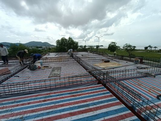 Bo tri thep dam san