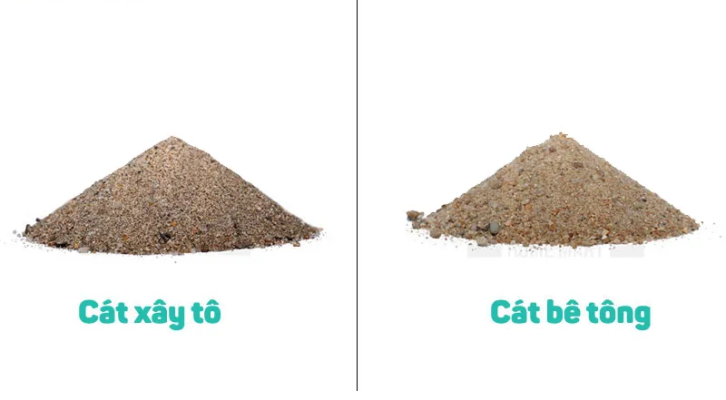 Cat xay to va cat be tong